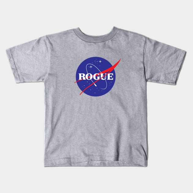 Rogue Space Cadet Kids T-Shirt by daisyaking